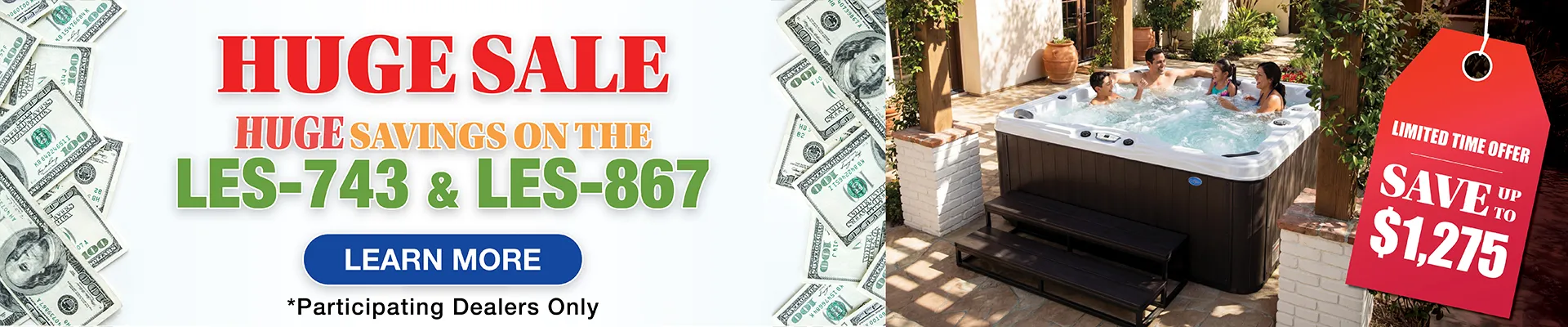 Calspas hot tub being used in a family setting - Anacortes
